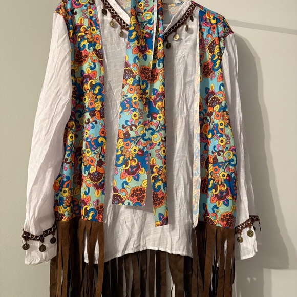 Men’s Hippie Costume - Picture 2 of 2